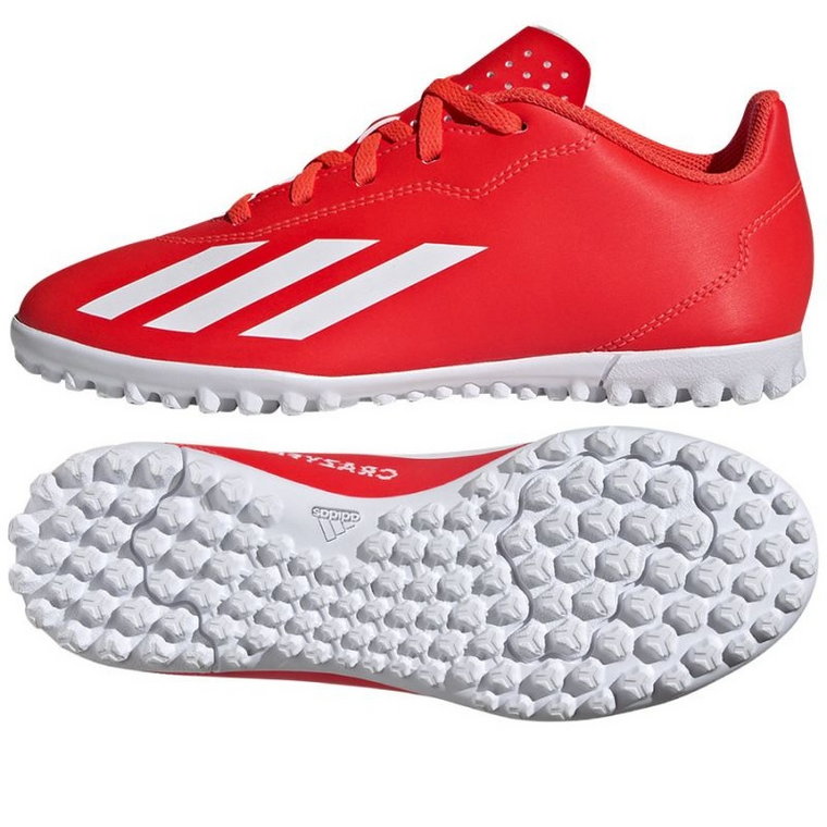 Buty piłkarskie adidas X Crazyfast Club Tf IF0708 czerwone