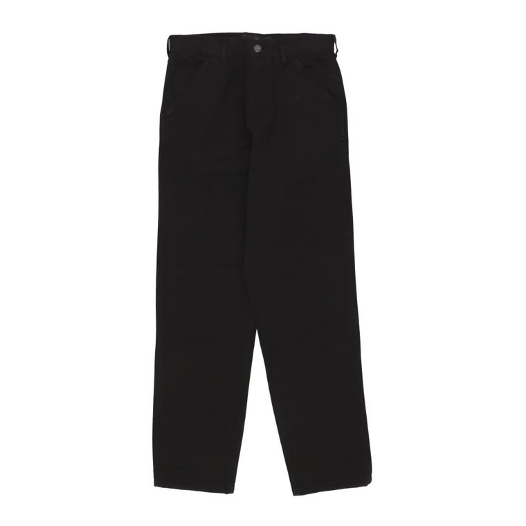 Czarna spodnie robocze streetwear styl Iuter