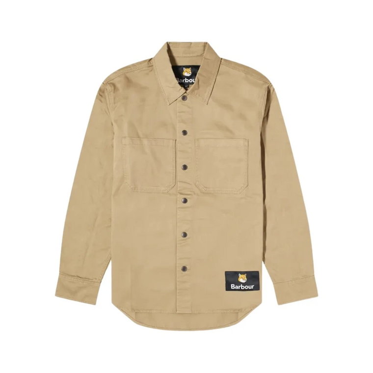 Minimalistyczna Trench Overshirt Barbour