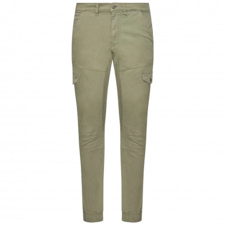 Lekkie Khaki Spodnie Cargo Guess