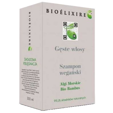 Bioelixire Gęste Włosy - szampon do włosów stymulujący 300 ml