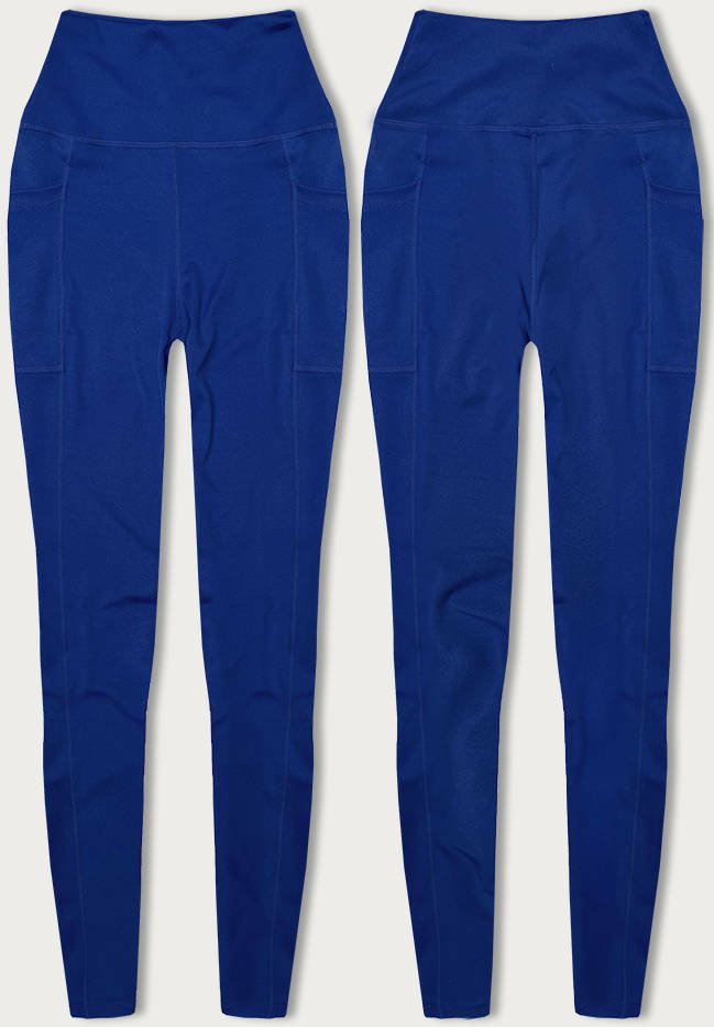 Legginsy z kieszonkami niebieskie (XL003-9)