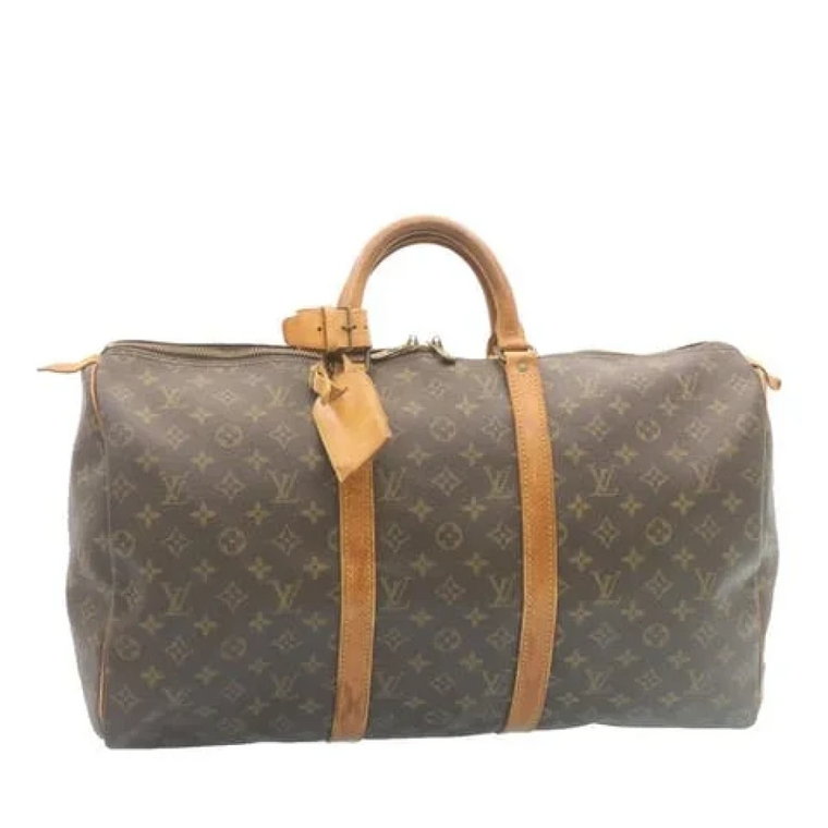 Używana torba weekendowa z płótna Louis Vuitton Vintage