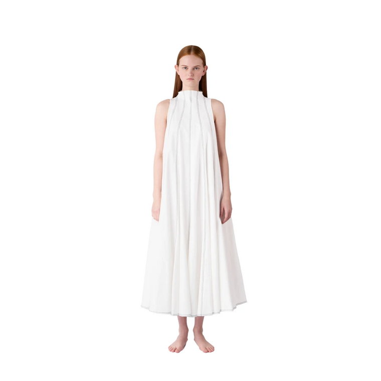 Sukienka Tulipano Maxi w Off White Sunnei