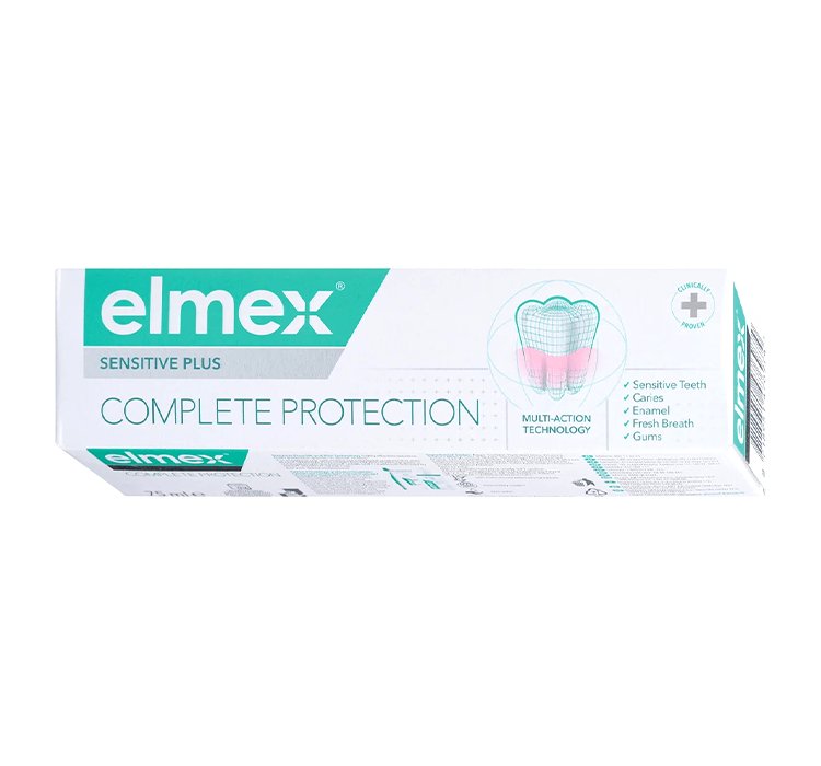 ELMEX SENSITIVE PLUS COMPLETE PROTECTION PASTA DO ZĘBÓW 75ML