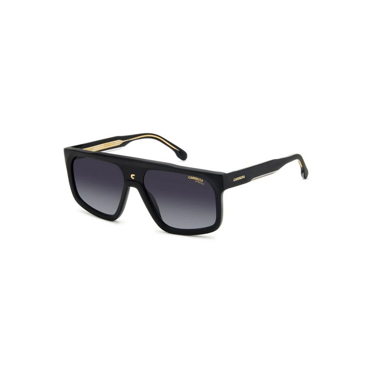 Matowe Czarne Okulary Przeciwsłoneczne dla Mężczyzn Carrera