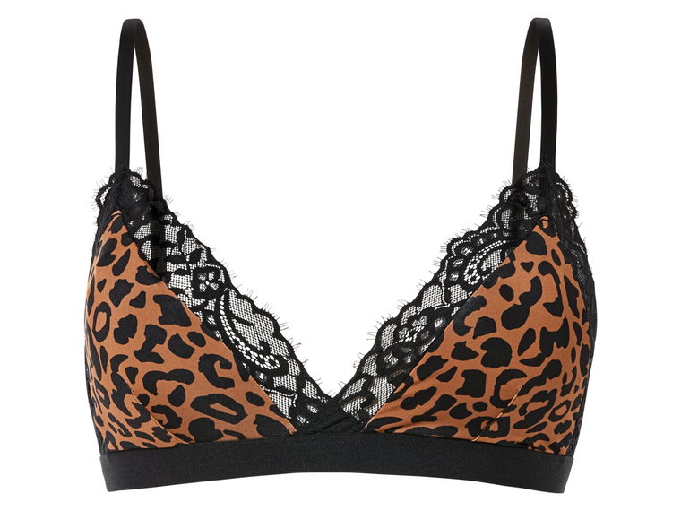 esmara Biustonosz typu bralette z koronką (M (40/42), Panterka)