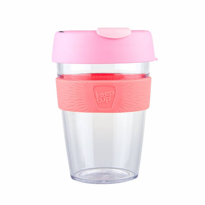 KeepCup Clear Edition 340ml Origin | TANGERINE