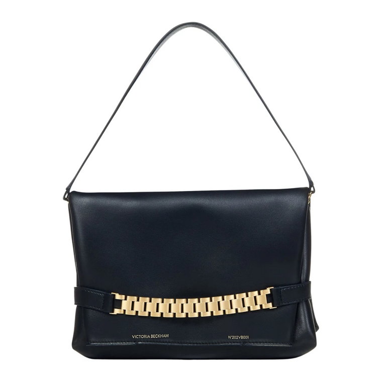 Czarna Torba Pouch Nappa - Aw23 Victoria Beckham