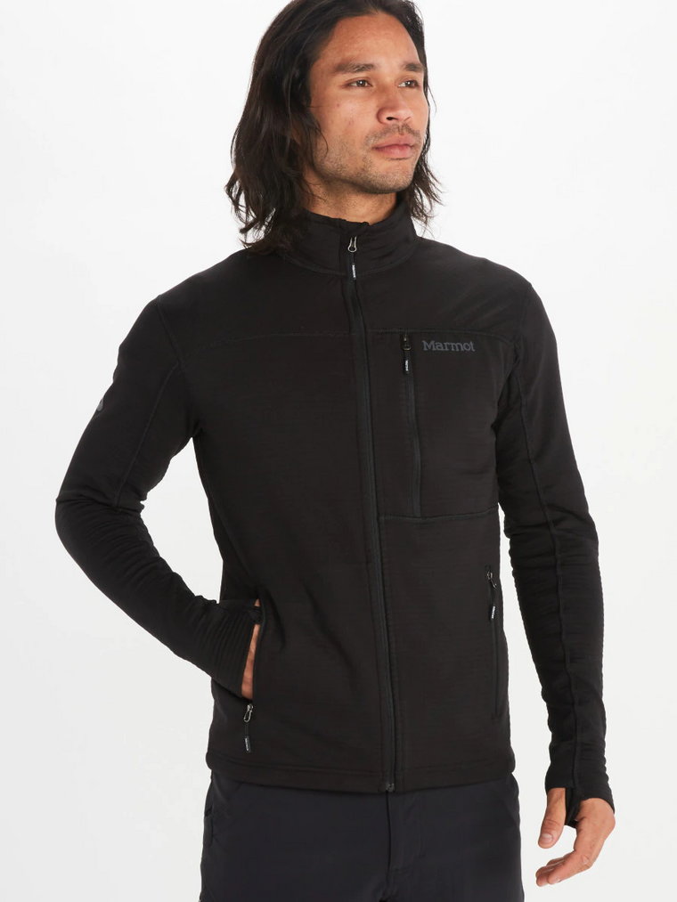Męska bluza trekkingowa MARMOT Preon Jacket - czarna