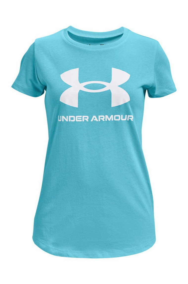 Under Armour t-shirt dziecięcy 1361182 kolor turkusowy