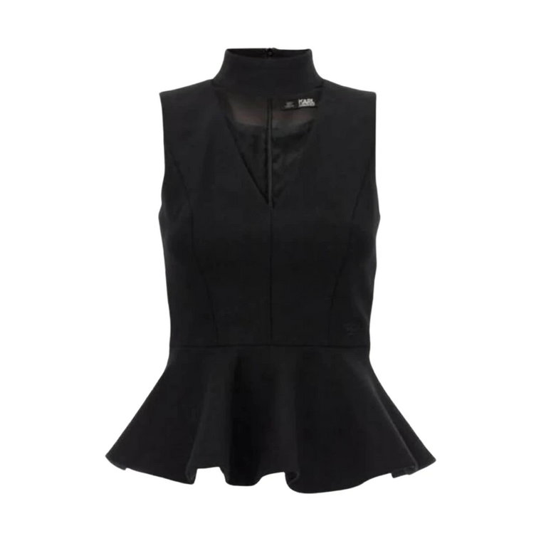 Sleeveless Tops Karl Lagerfeld