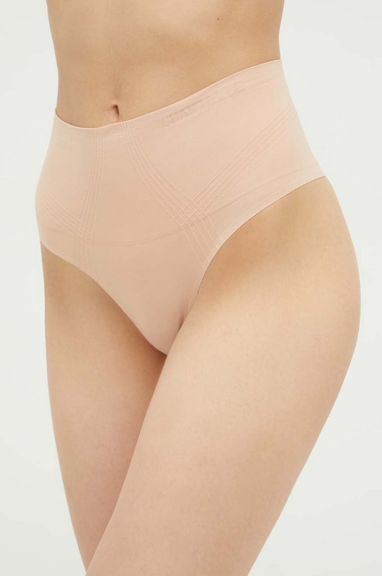 Chantelle stringi Soft Stretch kolor beżowy