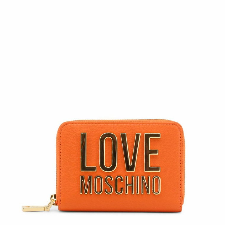 Portfel marki Love Moschino model JC5613PP1GLI0 kolor Pomarańczowy. Akcesoria damski. Sezon: Wiosna/Lato