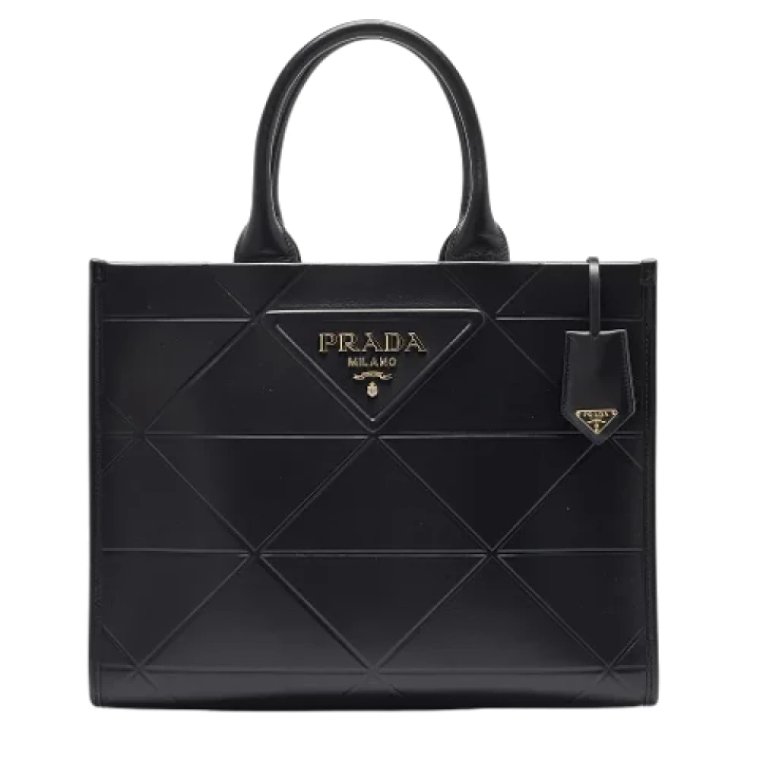 Pre-owned Leather totes Prada Vintage