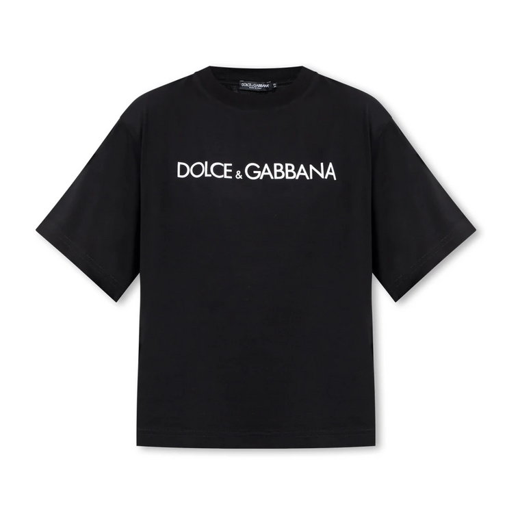 T-shirt z logo Dolce & Gabbana