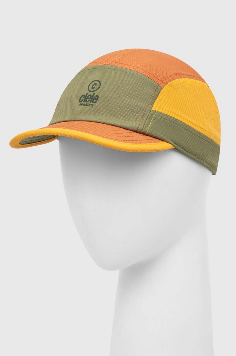 Ciele Athletics czapka z daszkiem ALZCap SC - C Plus CLALZCSCCPL.OL001 kolor pomarańczowy wzorzysta
