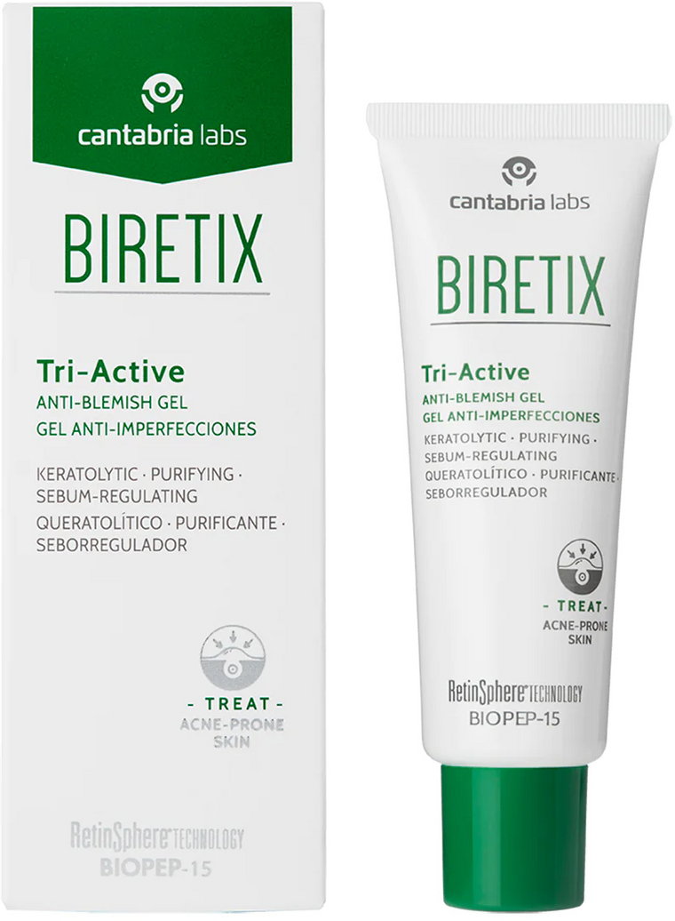 Żel do twarzy Endocare Biretix Tri-Active Anti-Blemish Gel 50 ml (8470001908285). Krem do twarzy