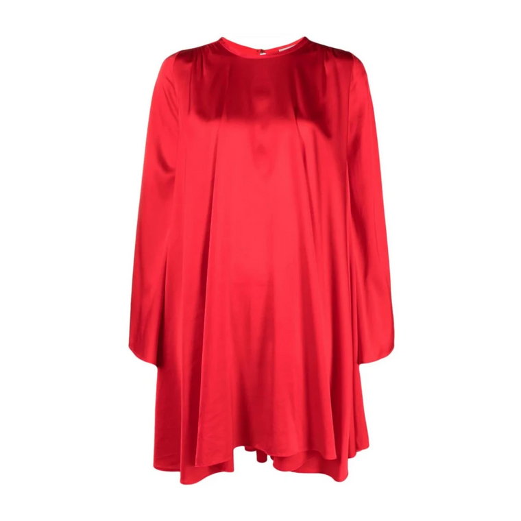 Czerwona Mini Sukienka Forte Forte