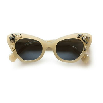 Kaleos, Dunnage C3 Sunglasses Brązowy, female,