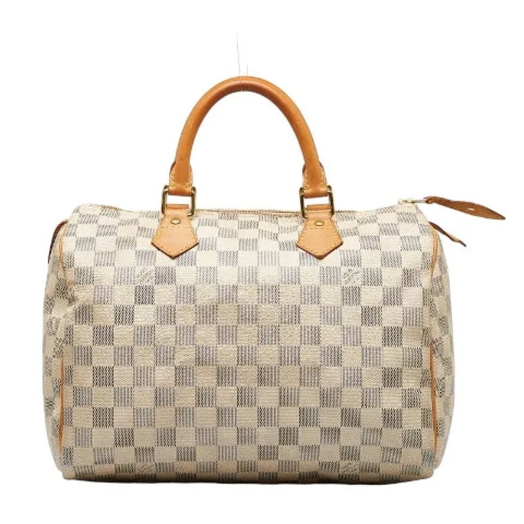 Pre-owned Canvas handbags Louis Vuitton Vintage