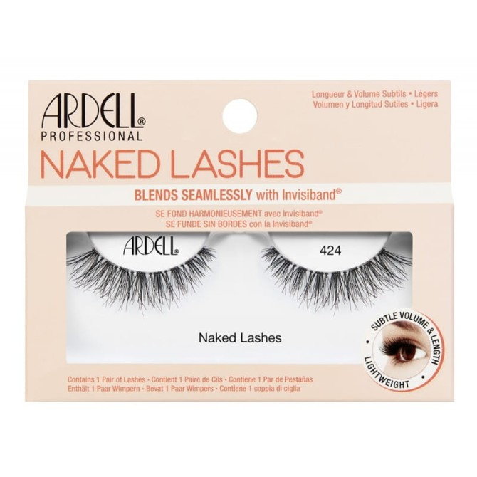 Ardell Naked Lashes para sztucznych rzęs 424 Black