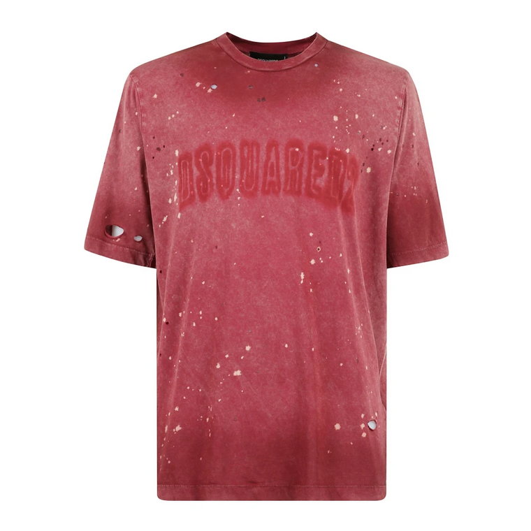 Casual Bawełniany T-shirt Dsquared2