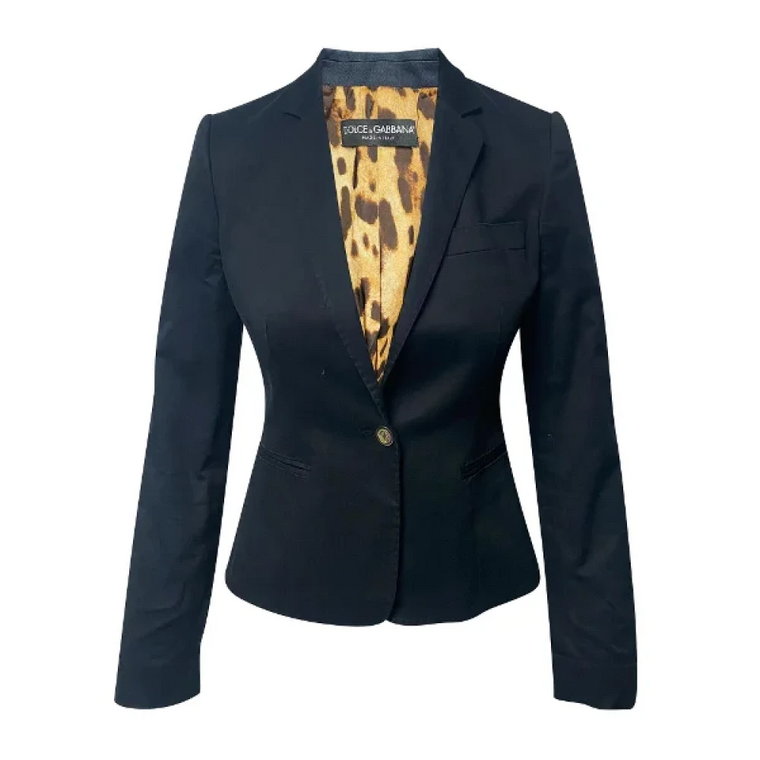 Pre-owned Cotton Blazer Dolce & Gabbana Pre-owned