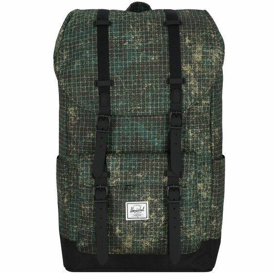 Herschel Little America Plecak 50 cm Komora na laptopa forest grid