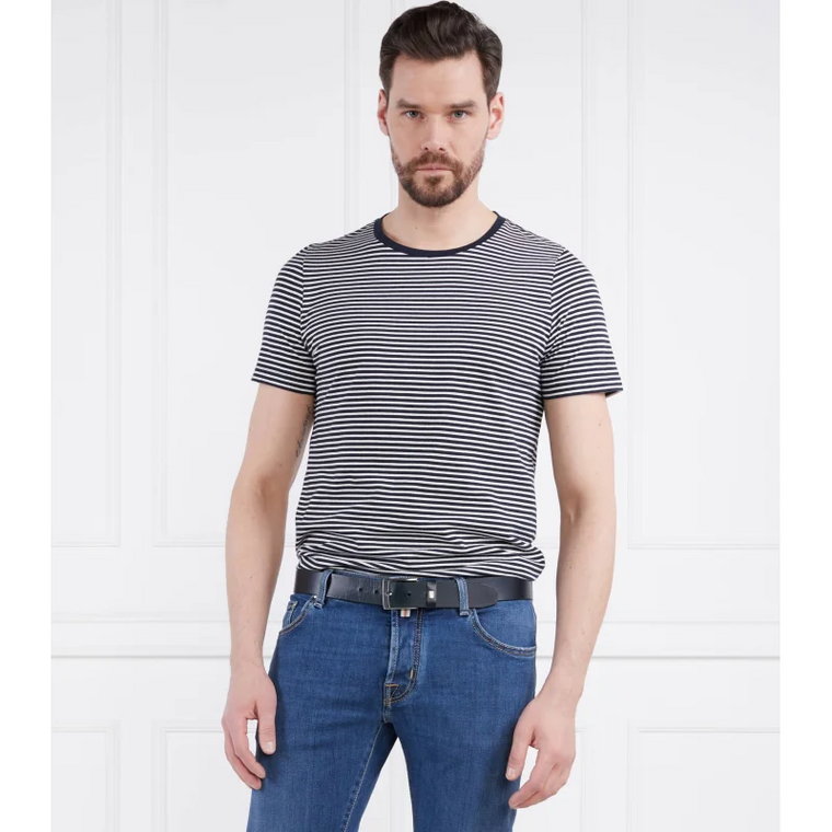 Oscar Jacobson T-shirt Kyran Striped | Regular Fit