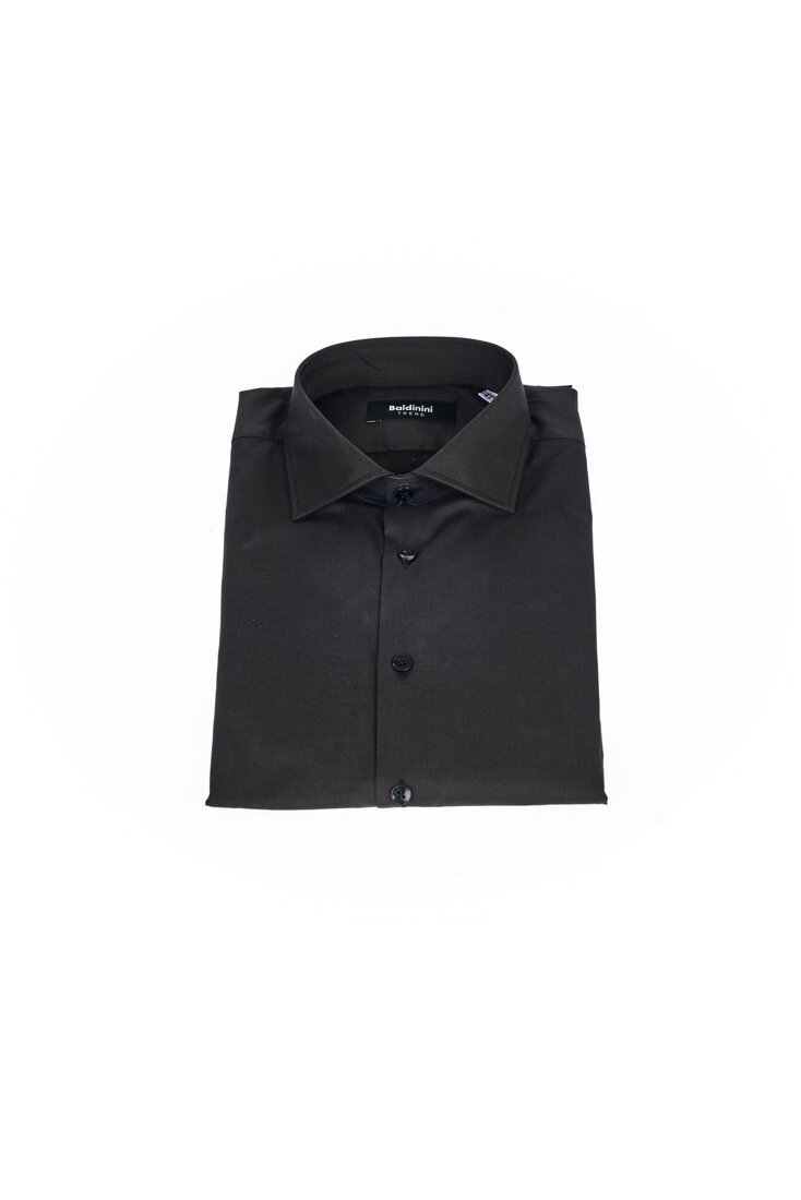 Koszula marki Baldinini Trend model MAMBO kolor Czarny. Odzież męska. Sezon: Cały rok