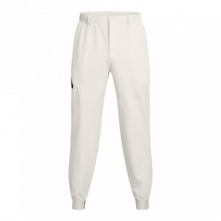 Męskie spodnie treningowe Under Armour UA Unstoppable Joggers - białe