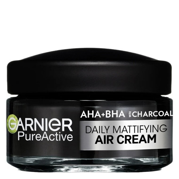 Garnier Skin Naturals Pure Active Matujący krem-żel z kwasami AHA + BHA i węglem 50ml