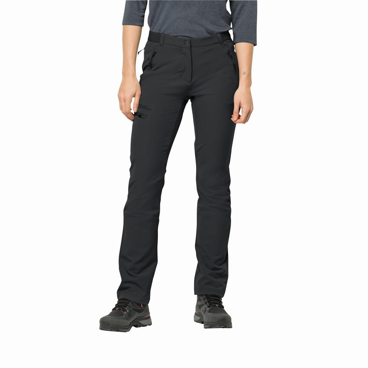 Damskie spodnie softshellowe Jack Wolfskin GEIGELSTEIN PANTS W black - 34