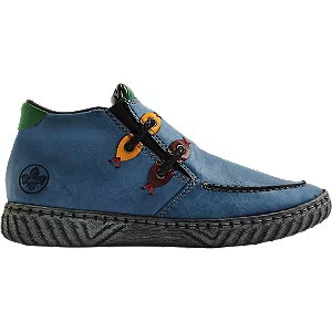 Granatowe buty rieker - Damskie - Kolor: Niebieskie - Rozmiar: 39