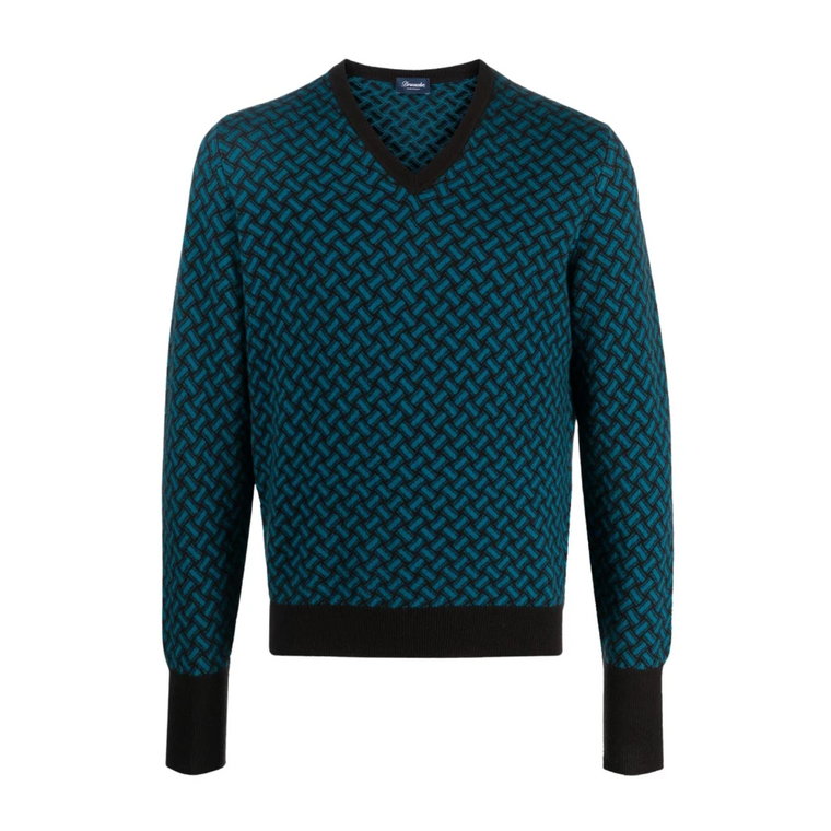 V-neck Knitwear Drumohr