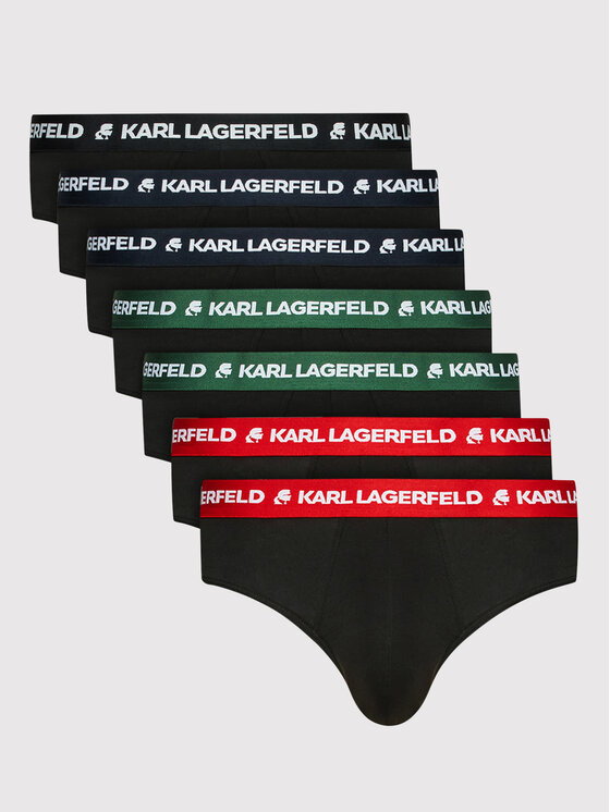 Komplet 7 par slipów KARL LAGERFELD