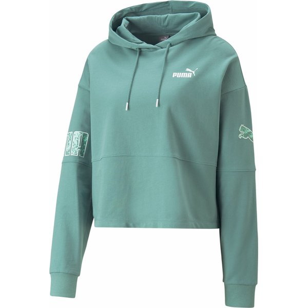 Bluza damska Power Colorblock Summer Hoodie Puma