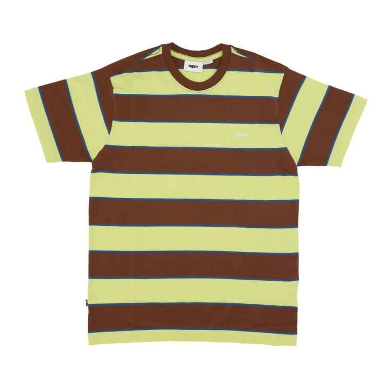 Sepia Multi Ranking Tee Bawełniany T-shirt Obey