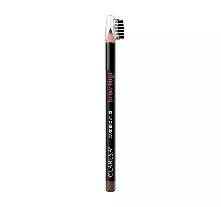 CLARESA BROW BOY KREDKA DO BRWI 12 DARK BROWN 1,15G