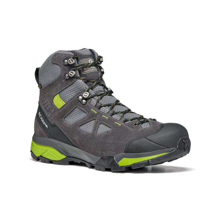 Męskie buty trekkingowe Scarpa ZG Lite GTX dark gray/spring - 41,5