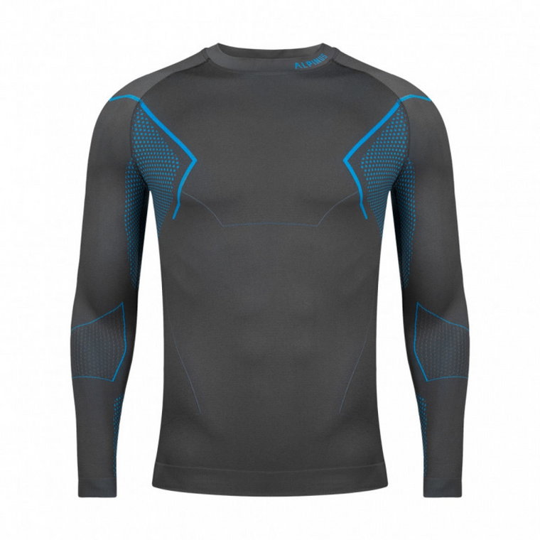 Męski longsleeve termoaktywny Alpinus Active Base Layer - szary