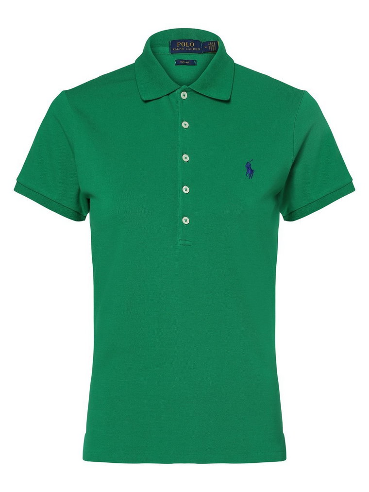 Polo Ralph Lauren - Damska koszulka polo  Slim fit, zielony