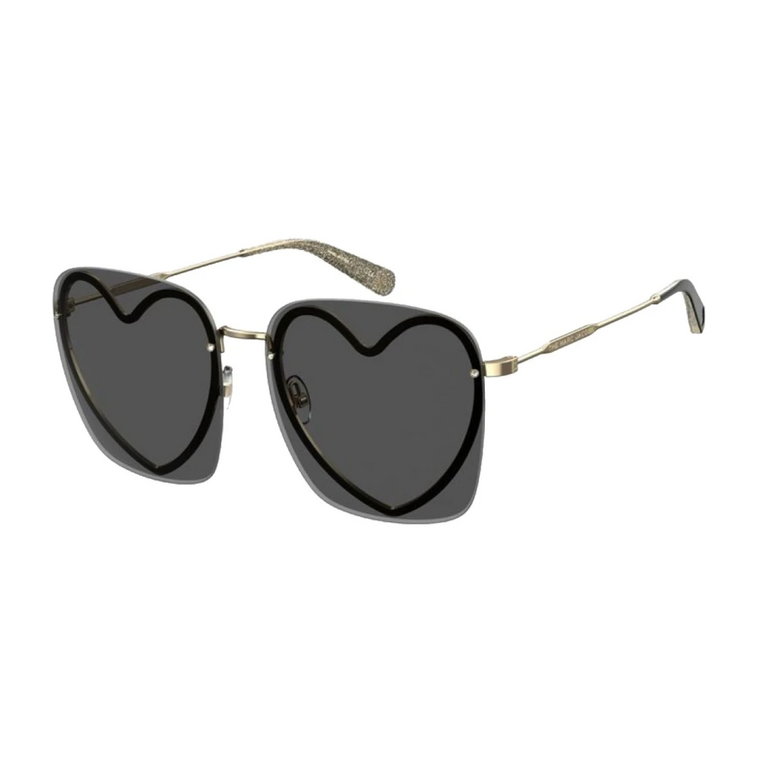 Kwadratowe metalowe okulary przeciwsłoneczne dla kobiet Marc Jacobs