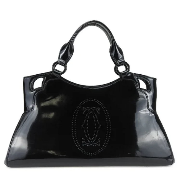 Pre-owned Leather totes Cartier Vintage