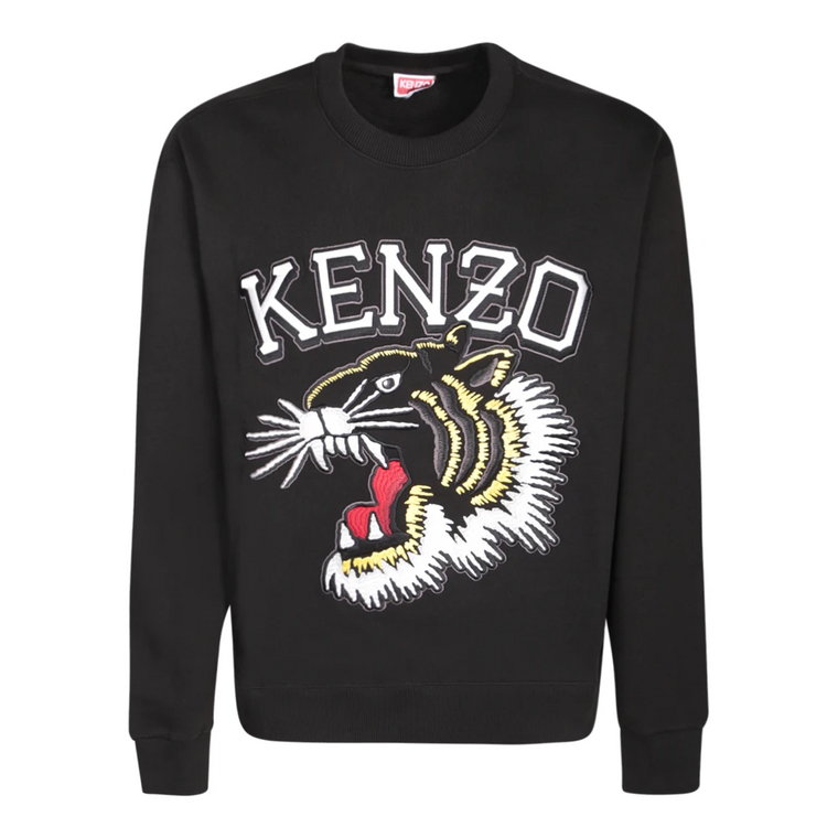 Czarny Jungle Sweatshirt Kenzo