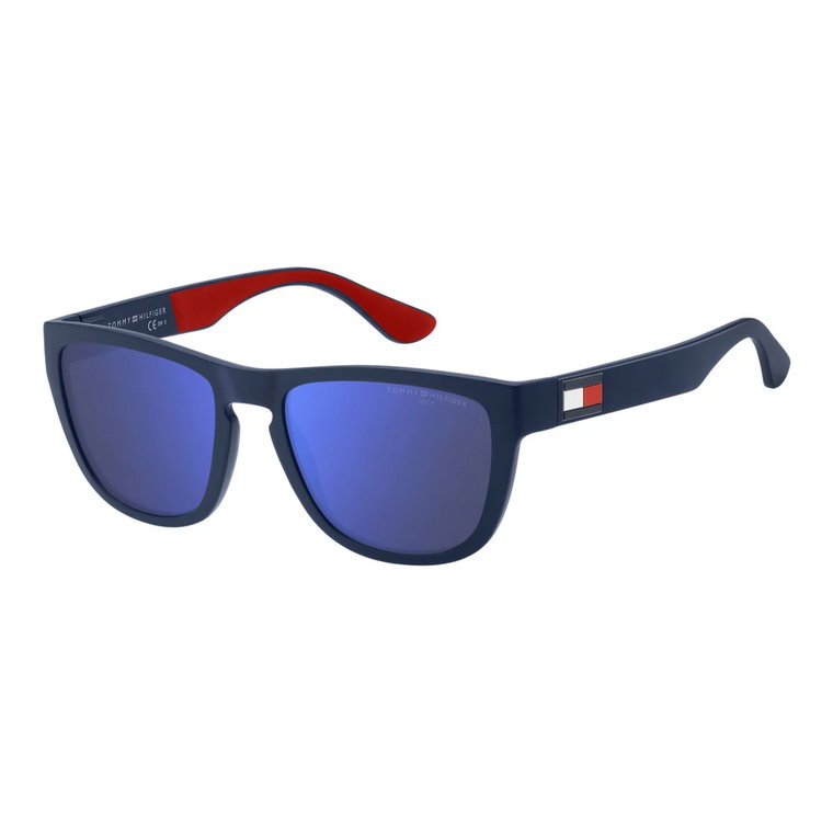 Matoweiebieskie Okulary Przeciwsłoneczne z Wysokim Kontrastem Tommy Hilfiger