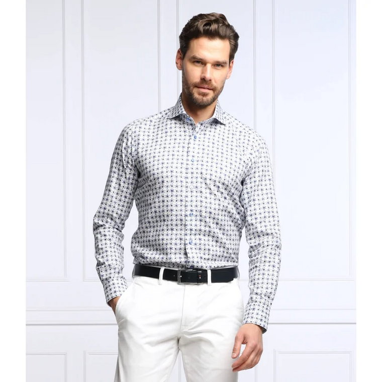 Emanuel Berg Koszula Harvard | Slim Fit | stretch