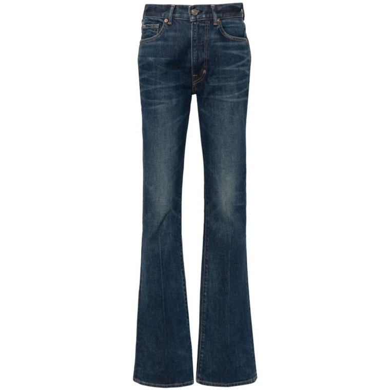 Niebieskie Jeansy Moda Damska Aw24 Tom Ford