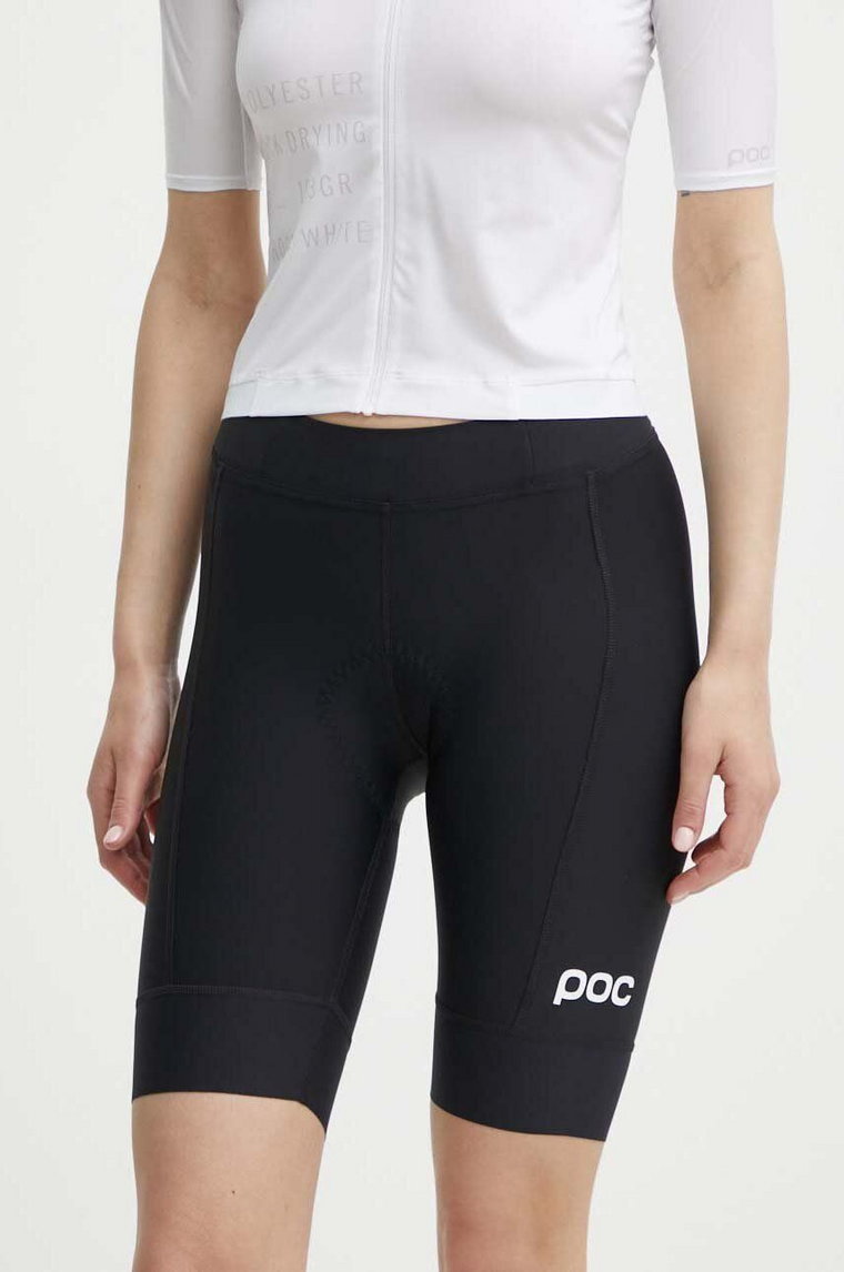POC szorty rowerowe Air Indoor kolor czarny gładkie medium waist